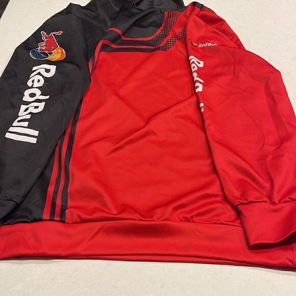 Red Bull Racing hooded sweatshirt. XXXL lightweight polyester fabric. Nice. - Picture 8 of 8